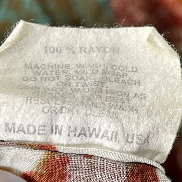 Vintage Jams World Buttons Hawaiian Shirt XL Jitterbug Print Pocket Short Sleeve - Picture 7 of 7